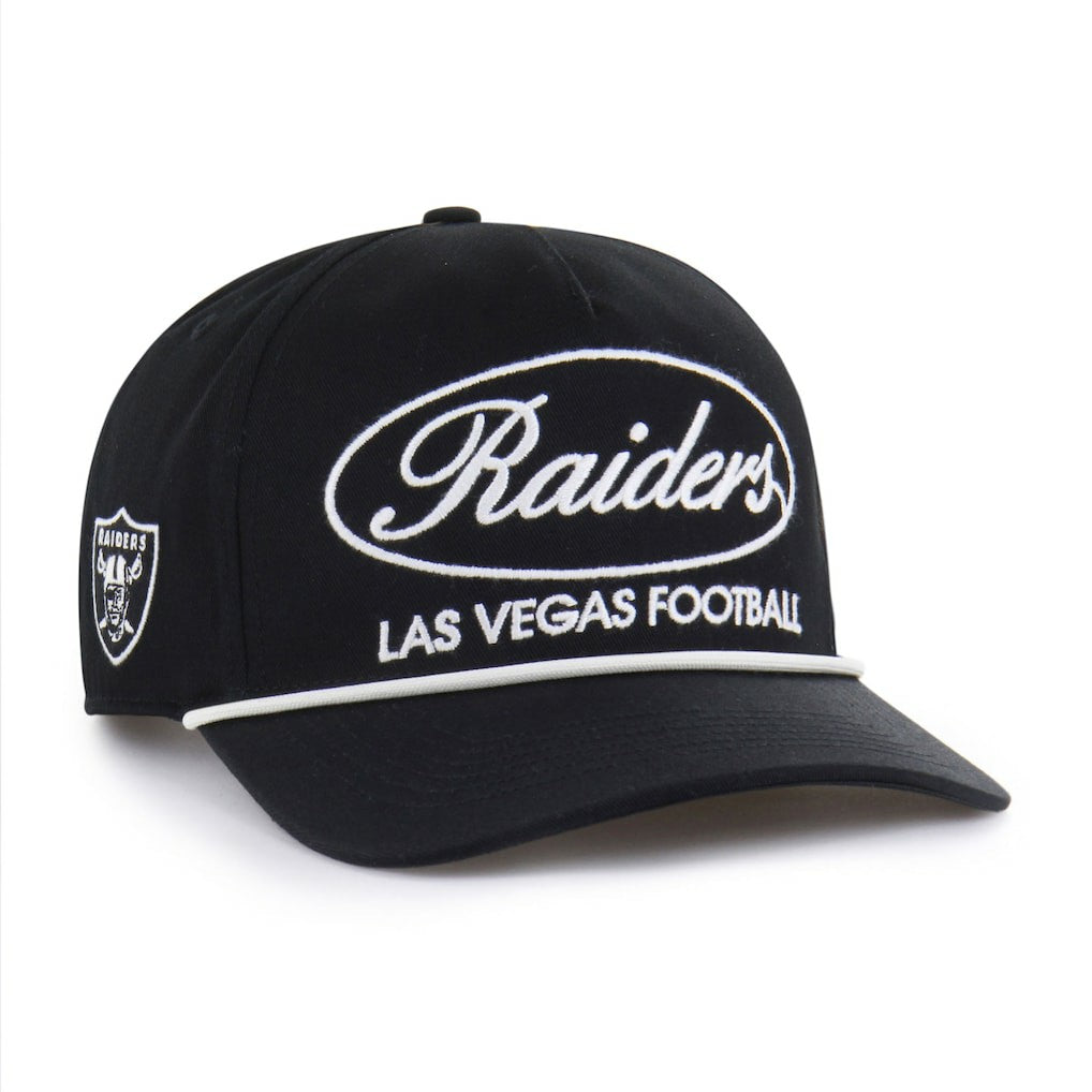 Las Vegas Raiders '47 Foundational Hitch Adjustable Hat - Black - 47 brand