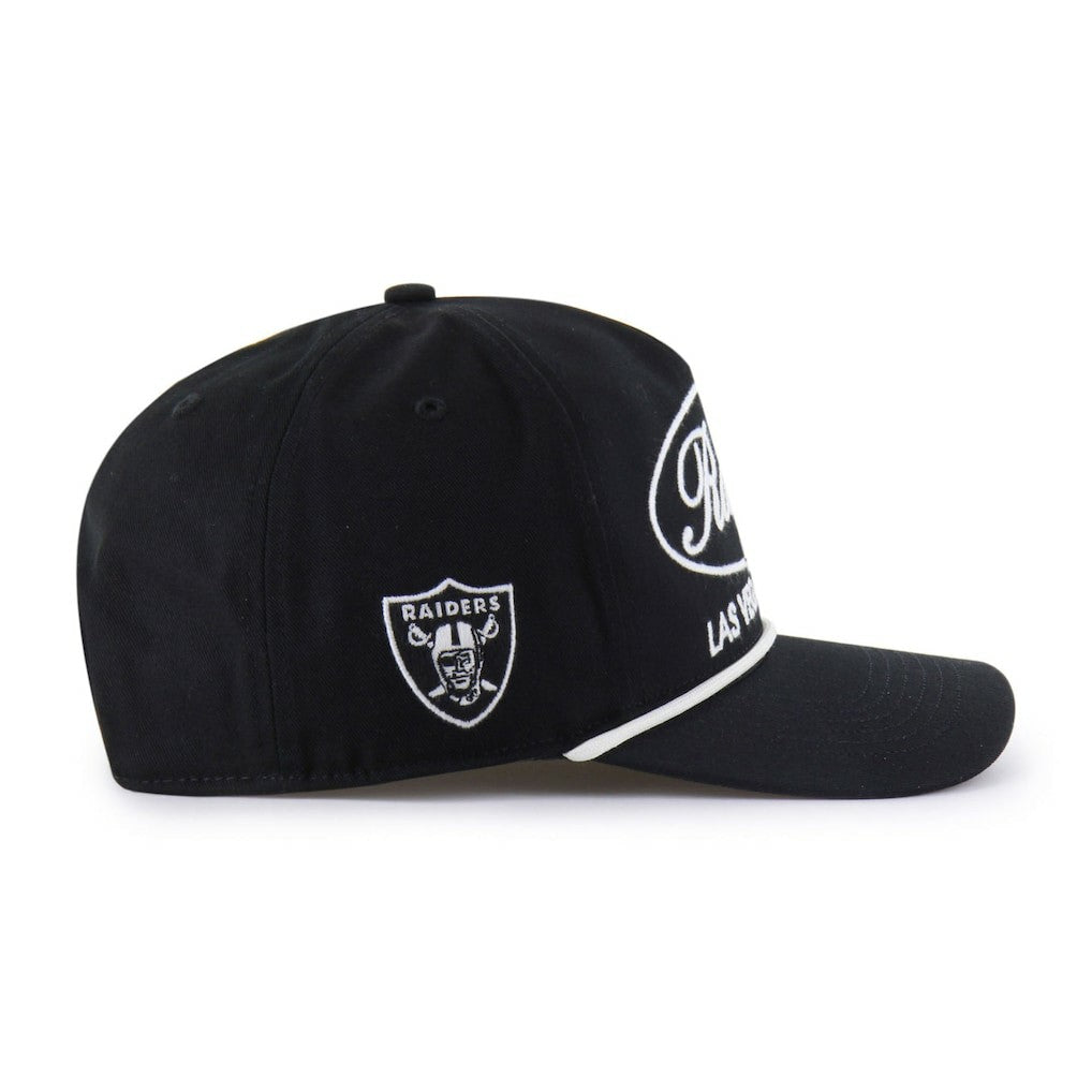 Las Vegas Raiders '47 Foundational Hitch Adjustable Hat - Black - 47 brand