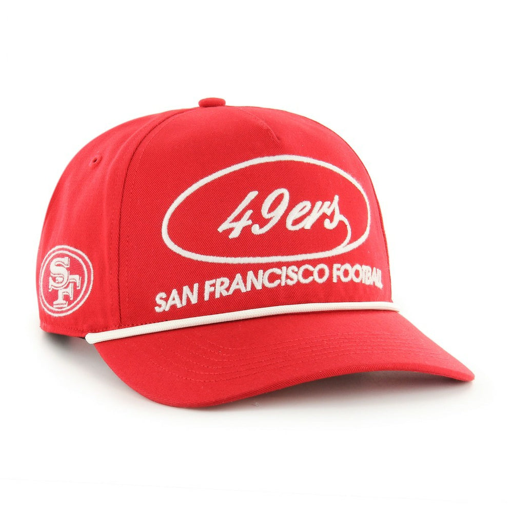 San Francisco 49ers '47 Foundational Hitch Adjustable Hat - Scarlet - 47 brand