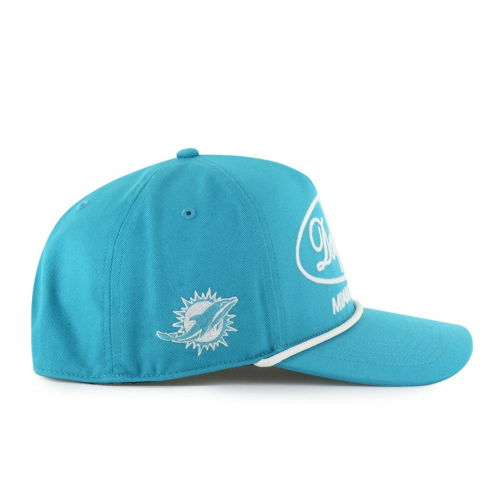 Miami Dolphins '47 Foundational Hitch Adjustable Hat - Aqua - 47 brand