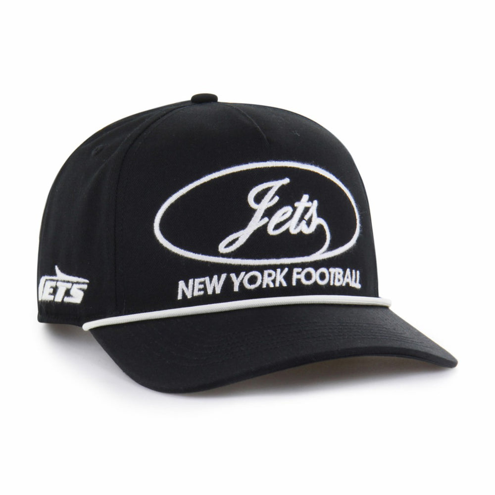 New York Jets '47 Foundational Hitch Adjustable Hat - Black - 47 brand