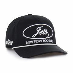 New York Jets '47 Foundational Hitch Adjustable Hat - Black - 47 brand