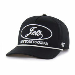 New York Jets '47 Foundational Hitch Adjustable Hat - Black - 47 brand