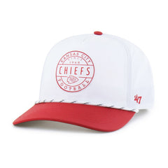 Kansas City Chiefs '47 Suburbia Hitch Two-Tone Adjustable Hat - White/Red - 47 brand