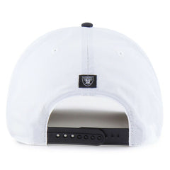 Las Vegas Raiders '47 Suburbia Hitch Two-Tone Adjustable Hat - White/Black - 47 brand