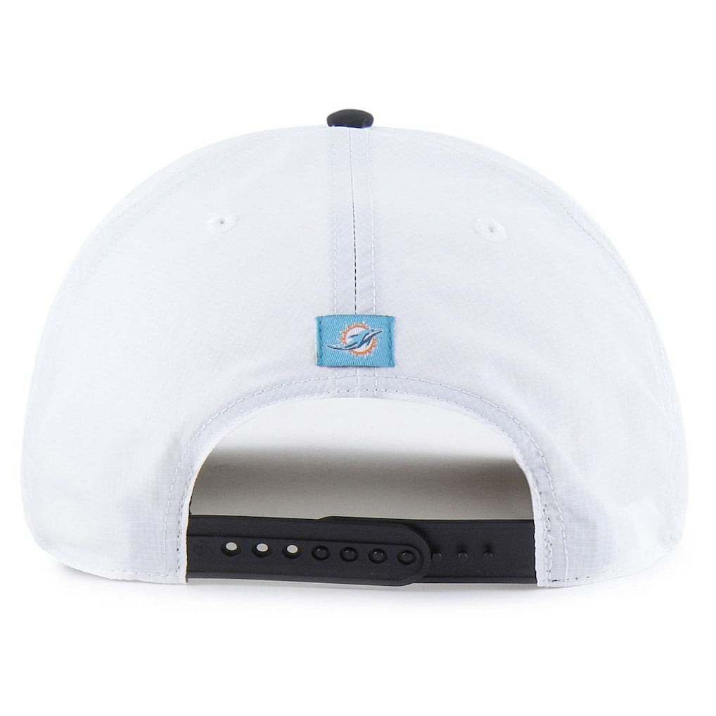 Miami Dolphins '47 Suburbia Hitch Two-Tone Adjustable Hat - White/Black - 47 brand