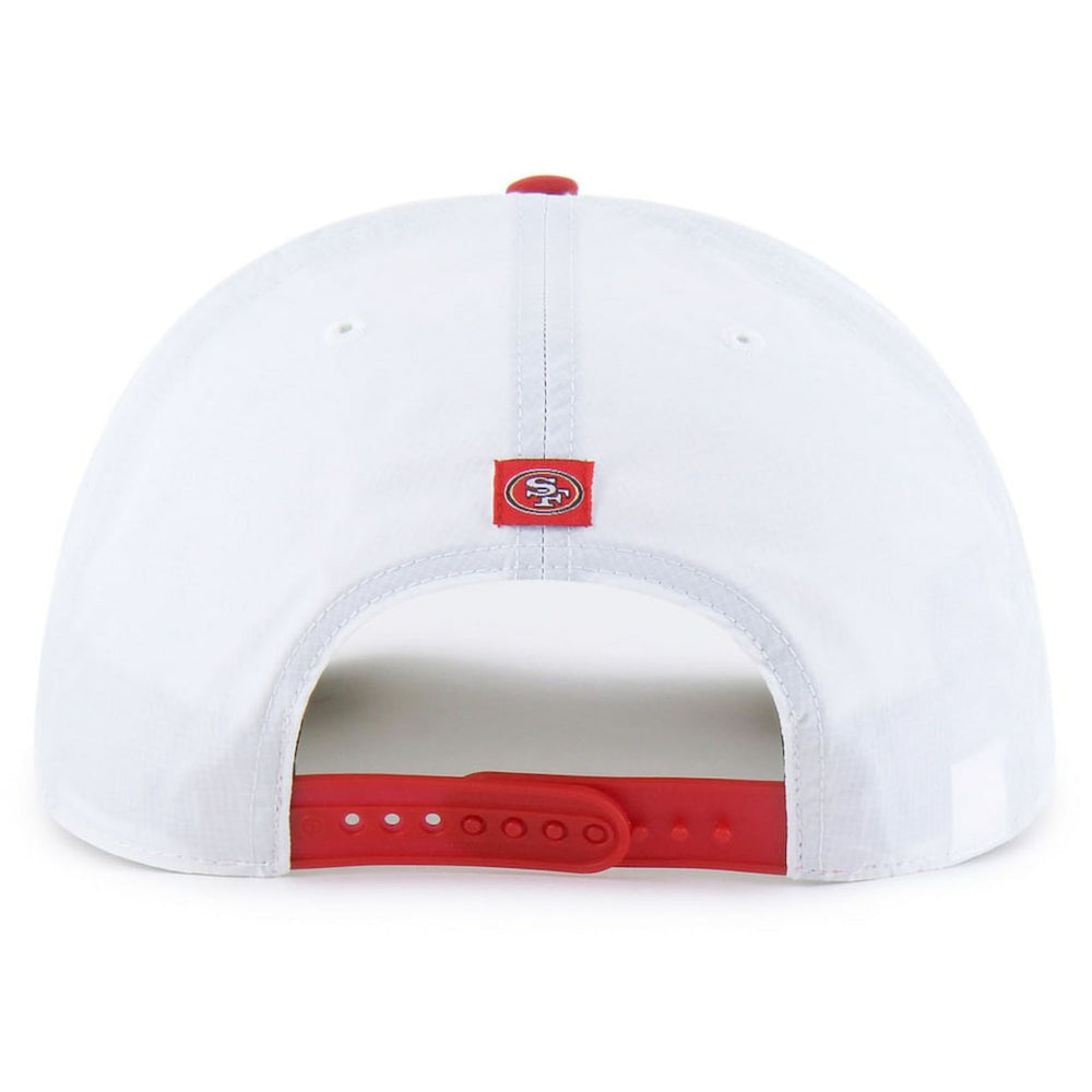San Francisco 49ers '47 Suburbia Hitch Two-Tone Adjustable Hat - White/Scarlet - 47 brand