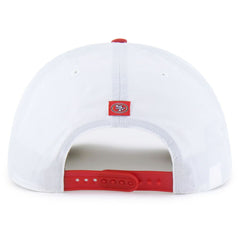 San Francisco 49ers '47 Suburbia Hitch Two-Tone Adjustable Hat - White/Scarlet - 47 brand