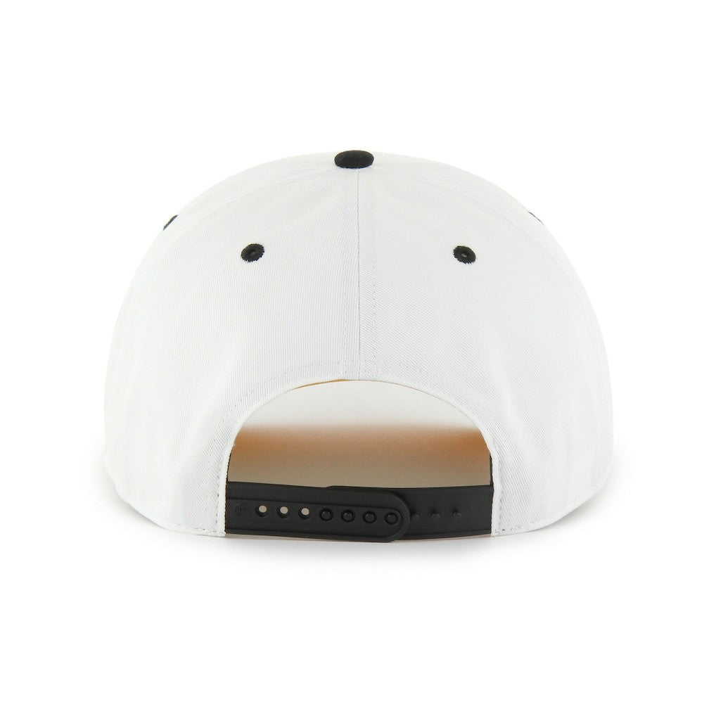Pittsburgh Steelers '47 Roscoe Two-Toned Hitch Adjustable Hat - White/Black - 47 brand
