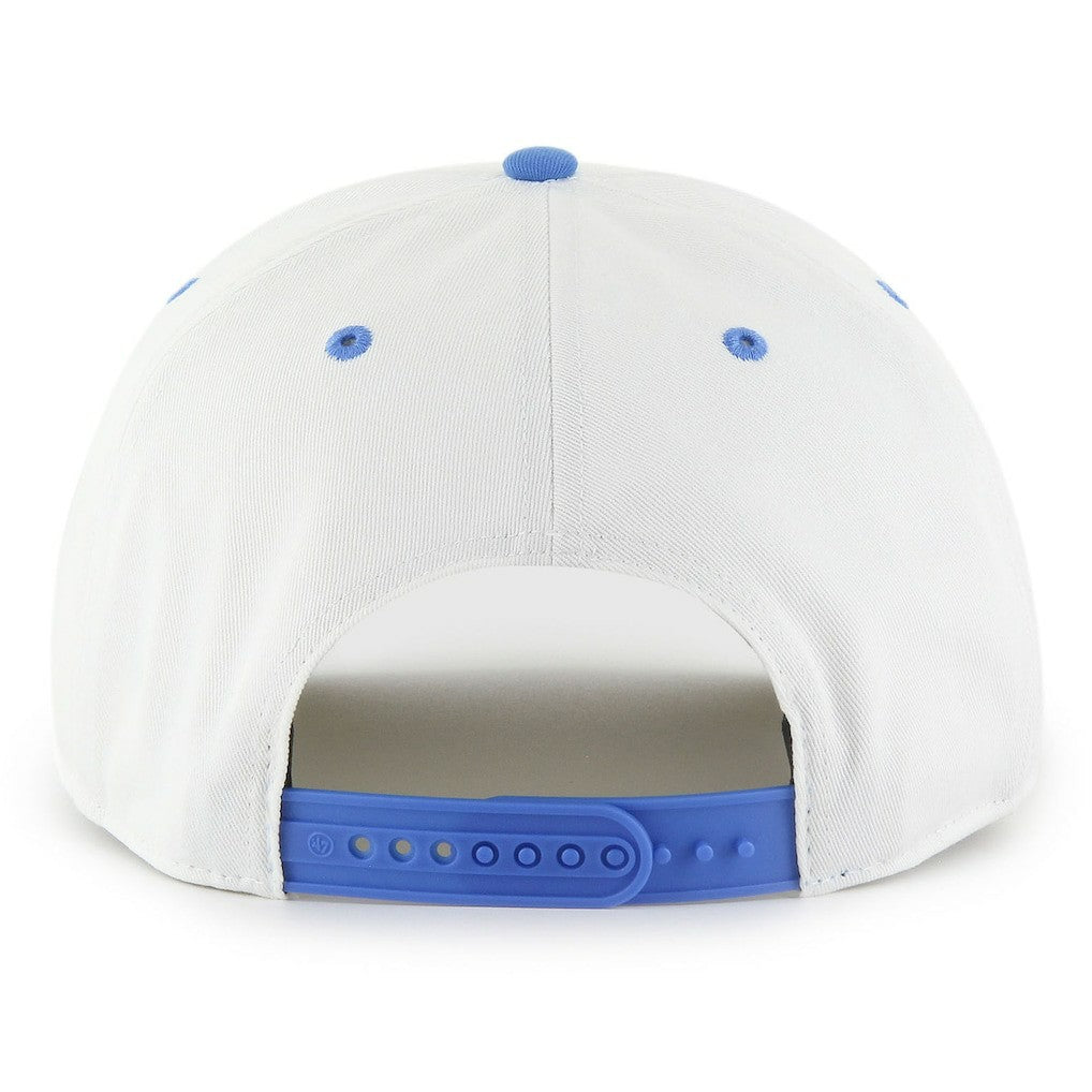 Detroit Lions '47 Roscoe Two-Toned Hitch Adjustable Hat - White/Blue - 47 brand