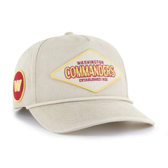 Washington Commanders '47 Cairn Hitch Adjustable Hat - Khaki - 47 brand