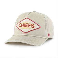 Kansas City Chiefs '47 Cairn Hitch Adjustable Hat - Khaki - 47 brand