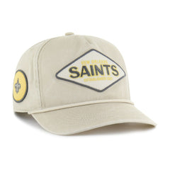 New Orleans Saints '47 Cairn Hitch Adjustable Hat - Khaki - 47 brand