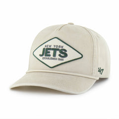 New York Jets '47 Cairn Hitch Adjustable Hat - Khaki - 47 brand