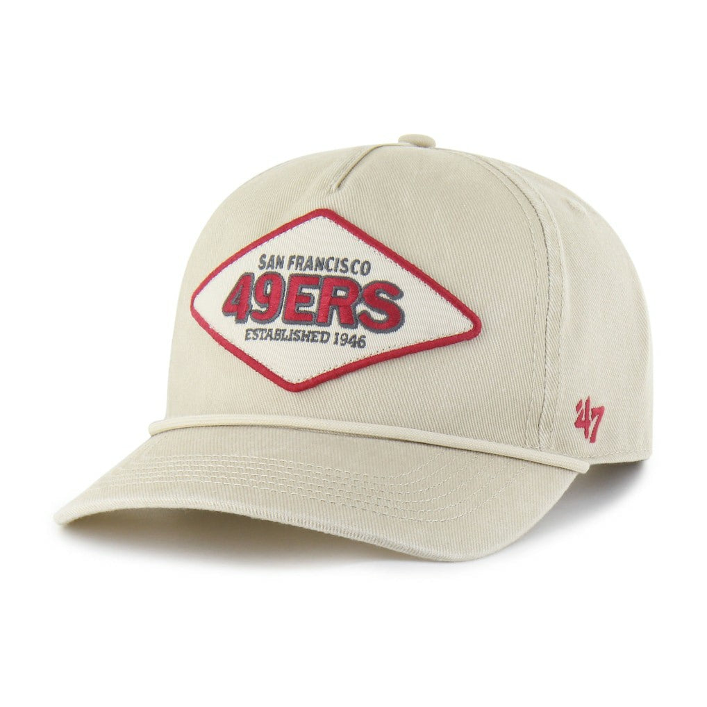 San Francisco 49ers '47 Cairn Hitch Adjustable Hat - Khaki - 47 brand