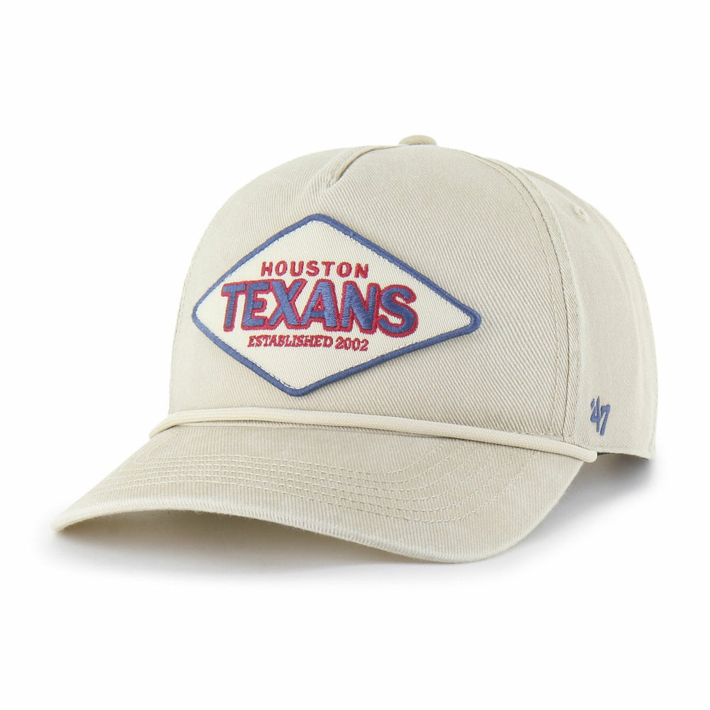 Houston Texans '47 Cairn Hitch Adjustable Hat - Khaki - 47 brand