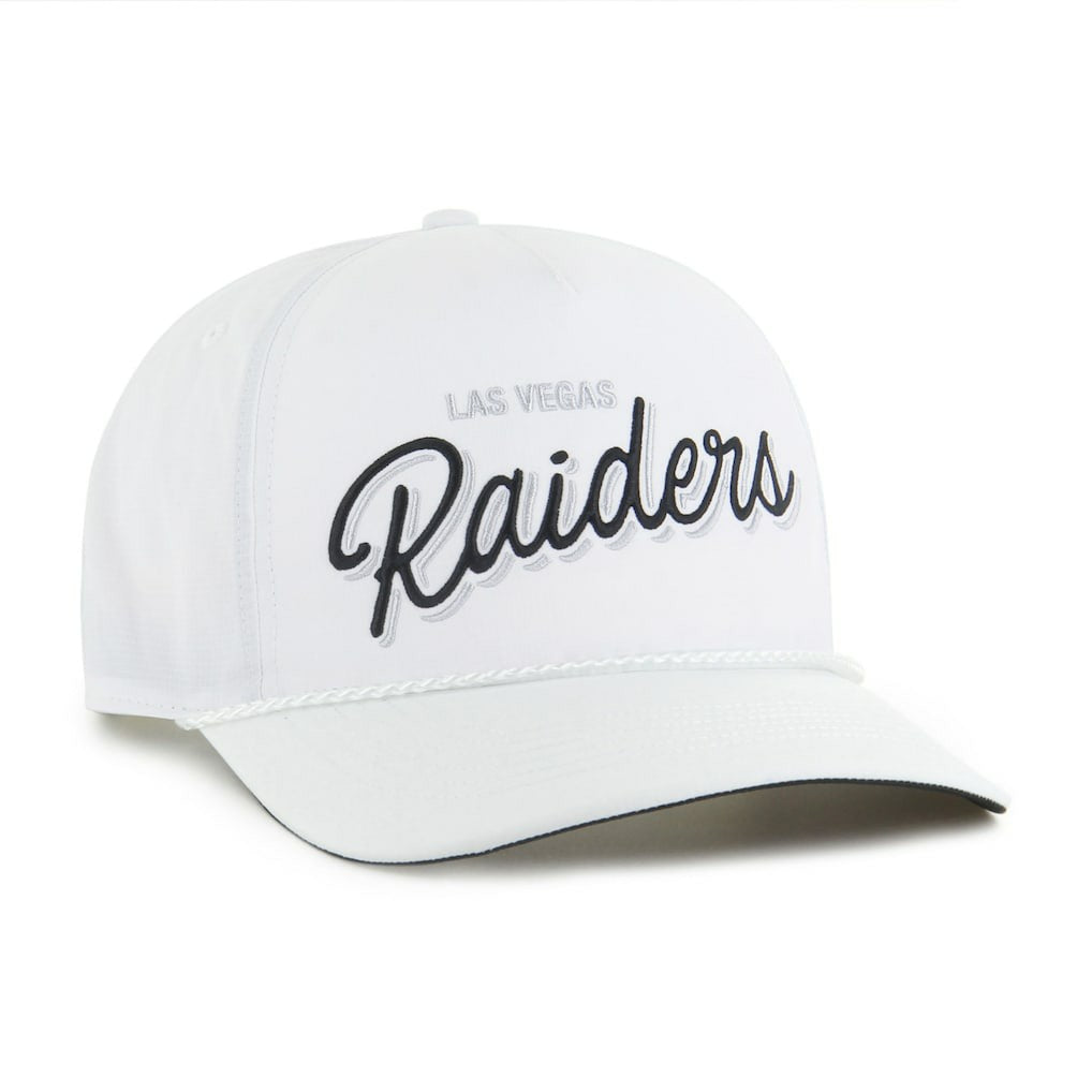 Las Vegas Raiders '47 Brrr Fairway Hitch Adjustable Hat - White - 47 brand