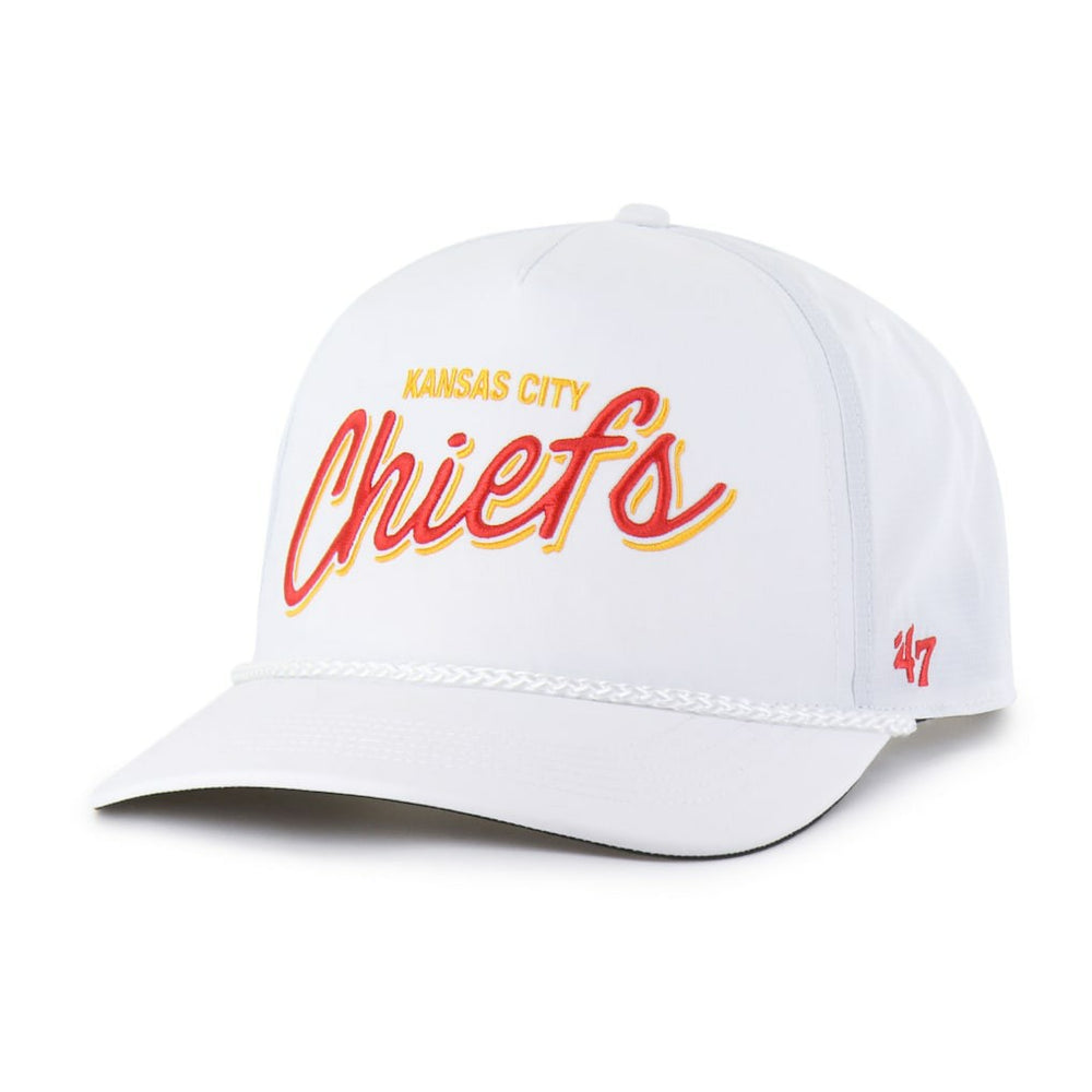 Kansas City Chiefs '47 Brrr Fairway Hitch Adjustable Hat - White - 47 brand