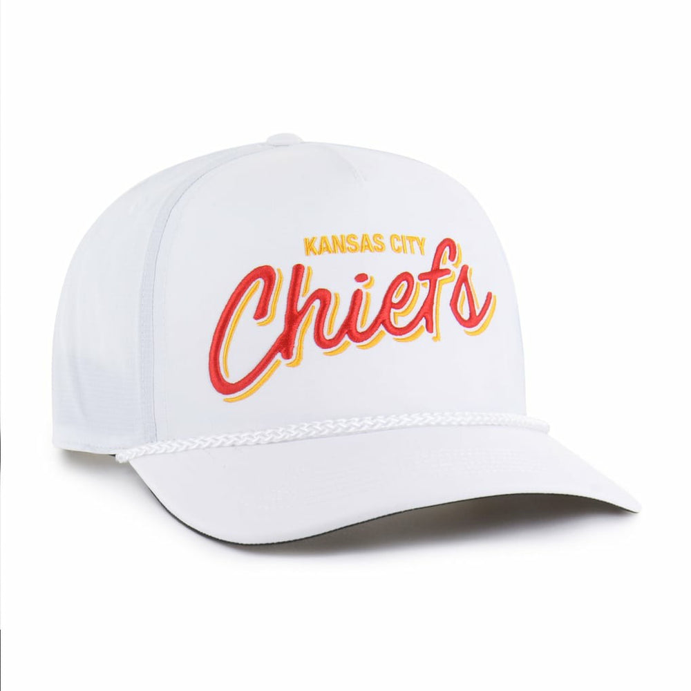 Kansas City Chiefs '47 Brrr Fairway Hitch Adjustable Hat - White - 47 brand