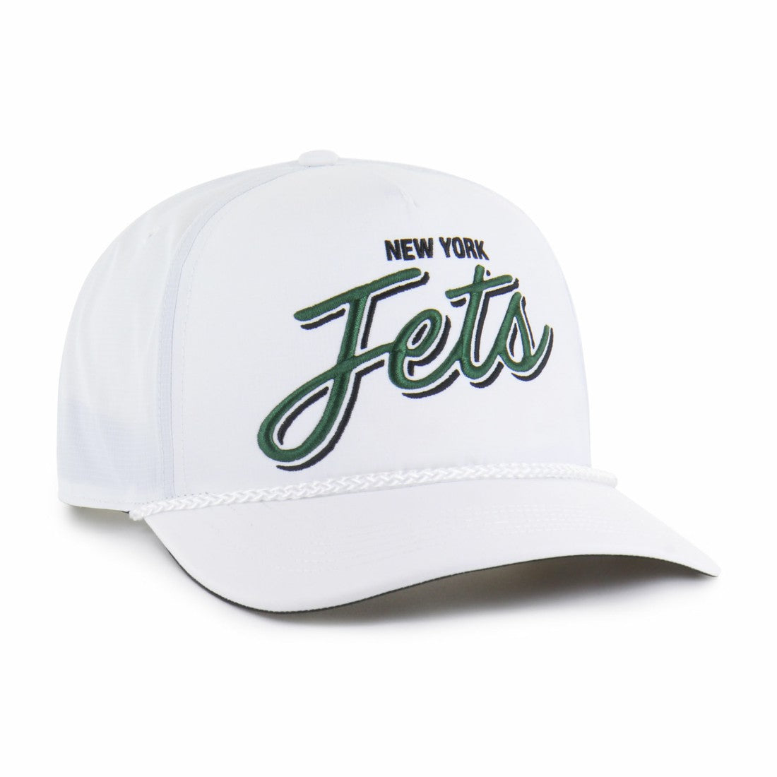 New York Jets '47 Brrr Fairway Hitch Adjustable Hat - White - 47 brand