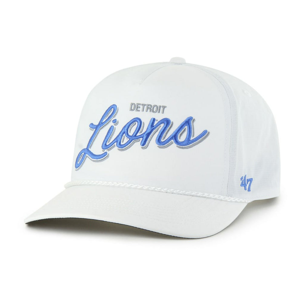 Detroit Lions '47 Brrr Fairway Hitch Adjustable Hat - White - 47 brand