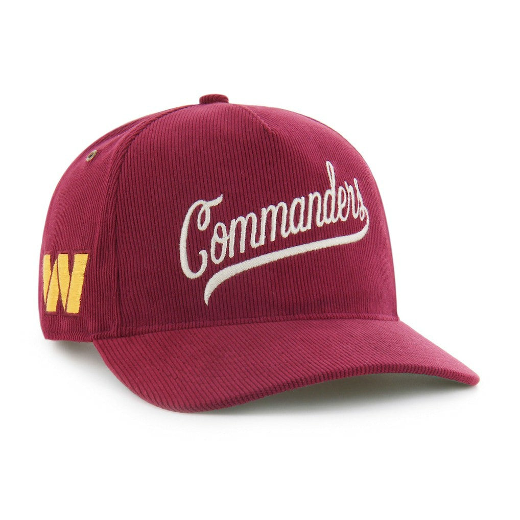 Washington Commanders '47 Golden Age Corduroy Hitch Adjustable Hat - Burgundy - 47 brand