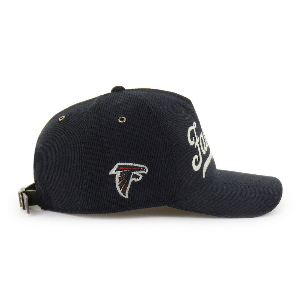 Atlanta Falcons '47 Golden Age Corduroy Hitch Adjustable Hat - Black - 47 brand