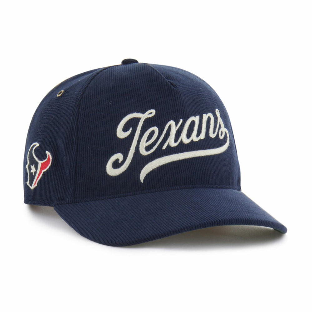 Houston Texans '47 Golden Age Corduroy Hitch Adjustable Hat - Navy - 47 brand
