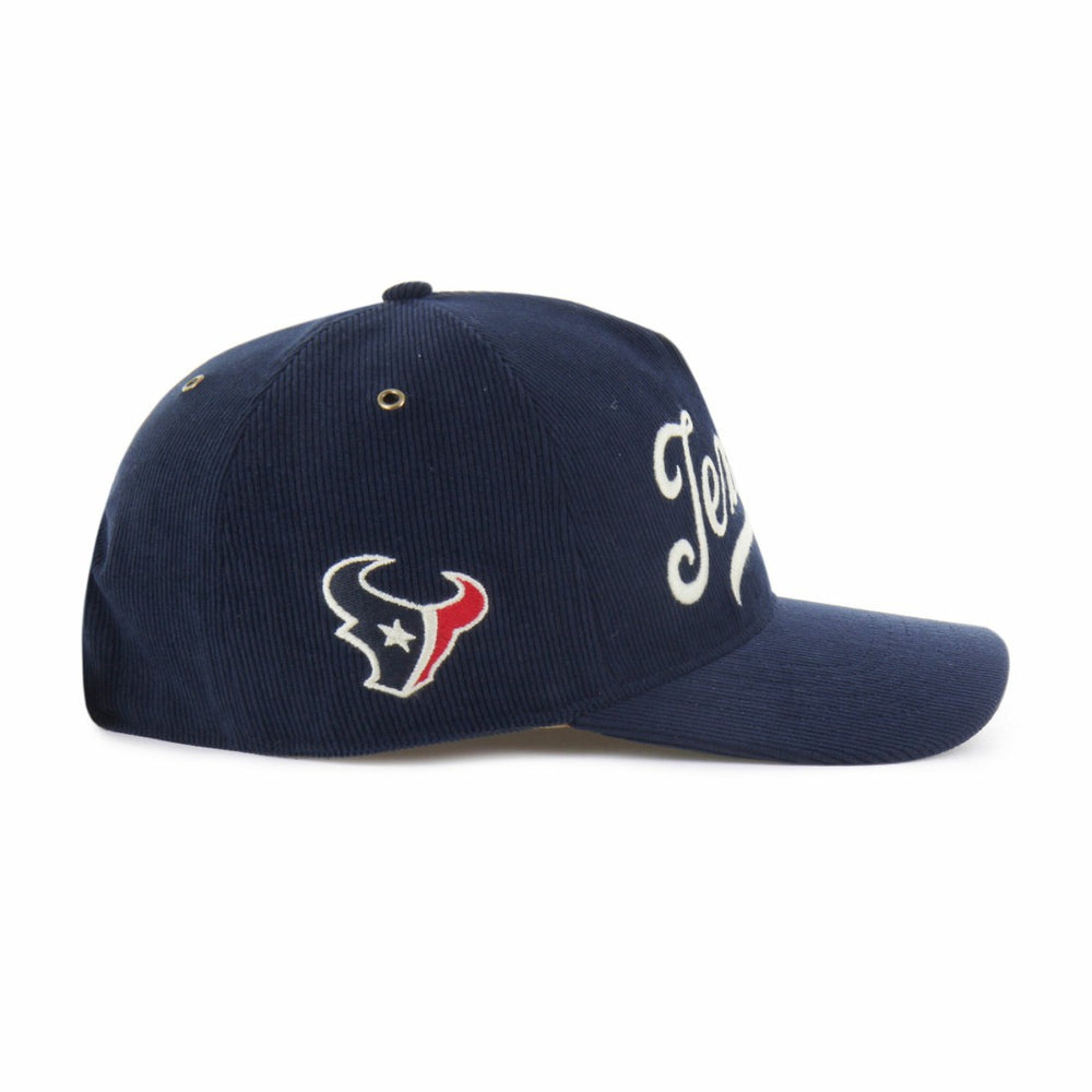 Houston Texans '47 Golden Age Corduroy Hitch Adjustable Hat - Navy - 47 brand