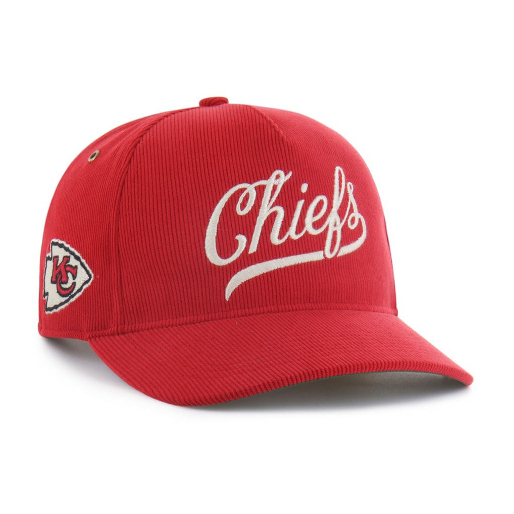 Kansas City Chiefs '47 Golden Age Corduroy Hitch Adjustable Hat - Red - 47 brand
