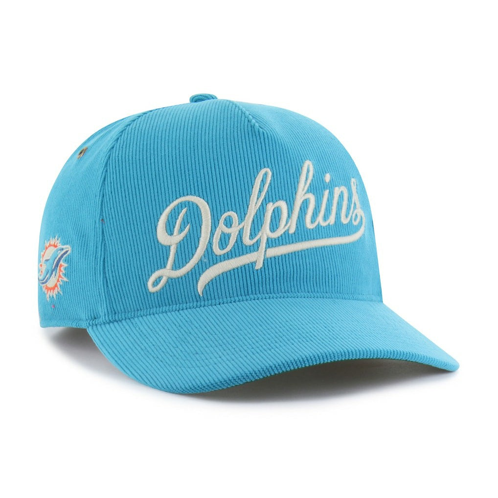 Miami Dolphins '47 Golden Age Corduroy Hitch Adjustable Hat - Aqua - 47 brand