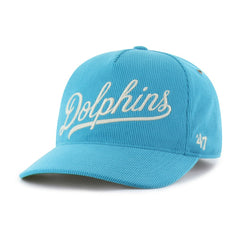 Miami Dolphins '47 Golden Age Corduroy Hitch Adjustable Hat - Aqua - 47 brand