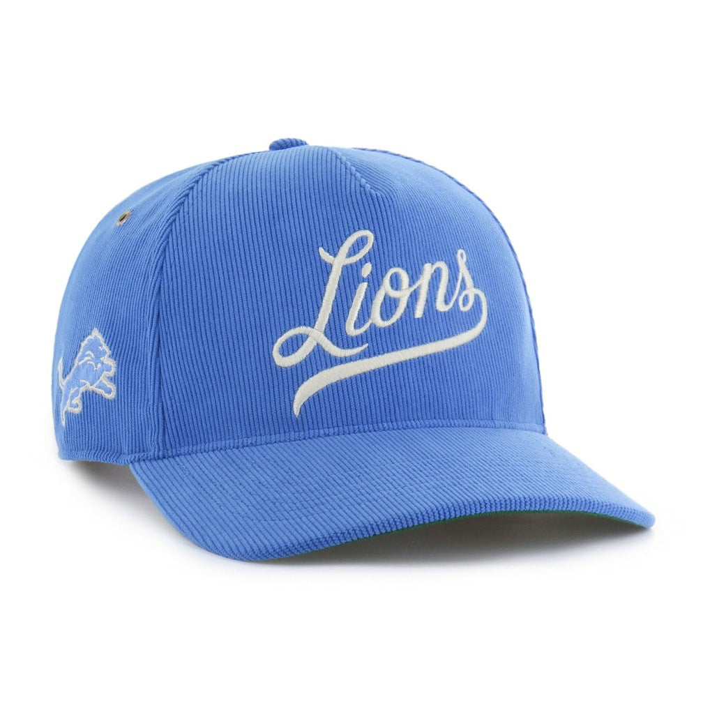 Detroit Lions '47 Golden Age Corduroy Hitch Adjustable Hat - Blue - 47 brand