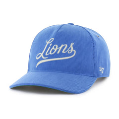 Detroit Lions '47 Golden Age Corduroy Hitch Adjustable Hat - Blue - 47 brand