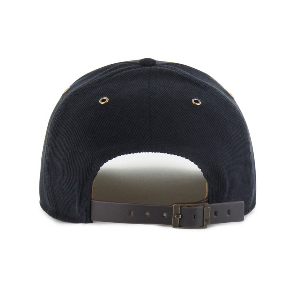 Pittsburgh Steelers '47 Golden Age Corduroy Hitch Adjustable Hat - Black - 47 brand