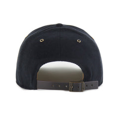 Pittsburgh Steelers '47 Golden Age Corduroy Hitch Adjustable Hat - Black - 47 brand