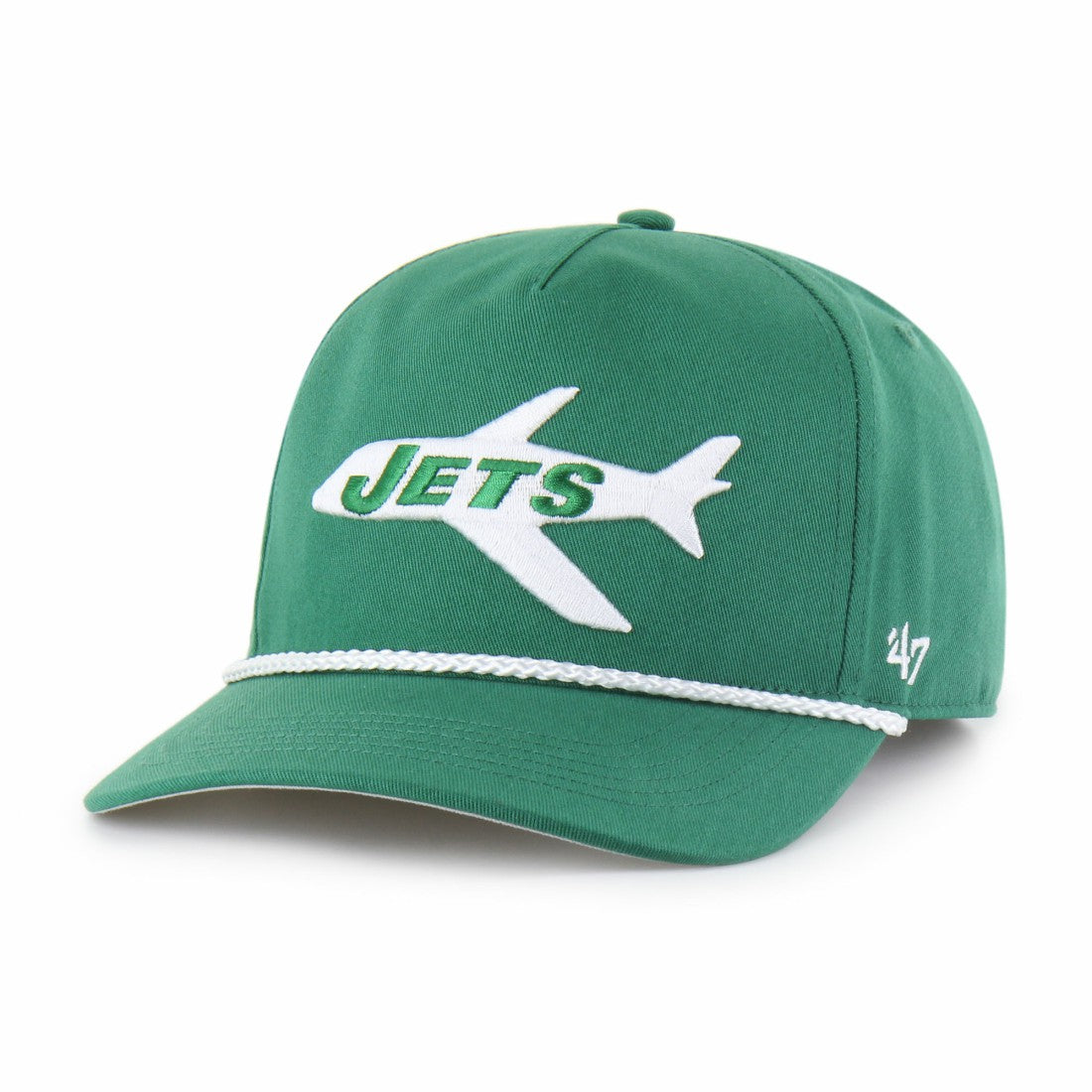 New York Jets '47 Rope Hitch Adjustable Hat - Green - 47 brand