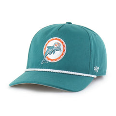 Miami Dolphins '47 Rope Hitch Adjustable Hat - Aqua - 47 brand