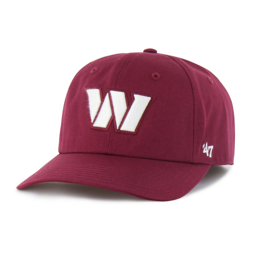 Washington Commanders '47 Foundational Franchise Fitted Hat - Burgundy - 47 brand