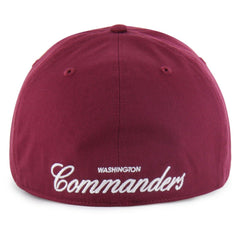 Washington Commanders '47 Foundational Franchise Fitted Hat - Burgundy - 47 brand