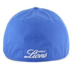 Detroit Lions '47 Foundational Franchise Fitted Hat - Blue - 47 brand