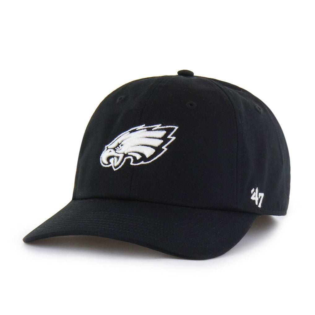 Philadelphia Eagles '47 Foundational Franchise Fitted Hat - Black - 47 brand