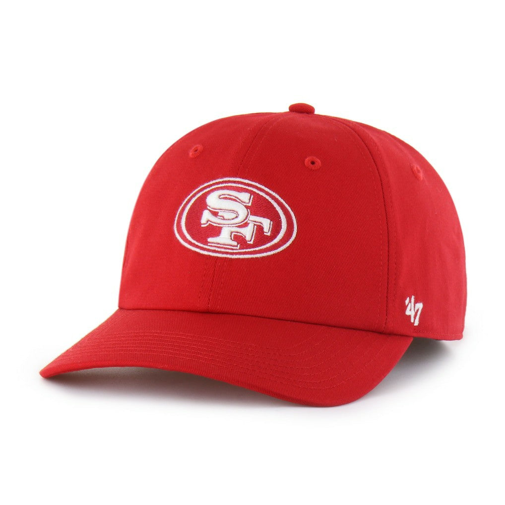 San Francisco 49ers '47 Foundational Franchise Fitted Hat - Scarlet - 47 brand