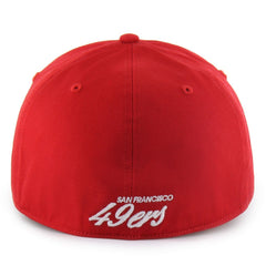 San Francisco 49ers '47 Foundational Franchise Fitted Hat - Scarlet - 47 brand