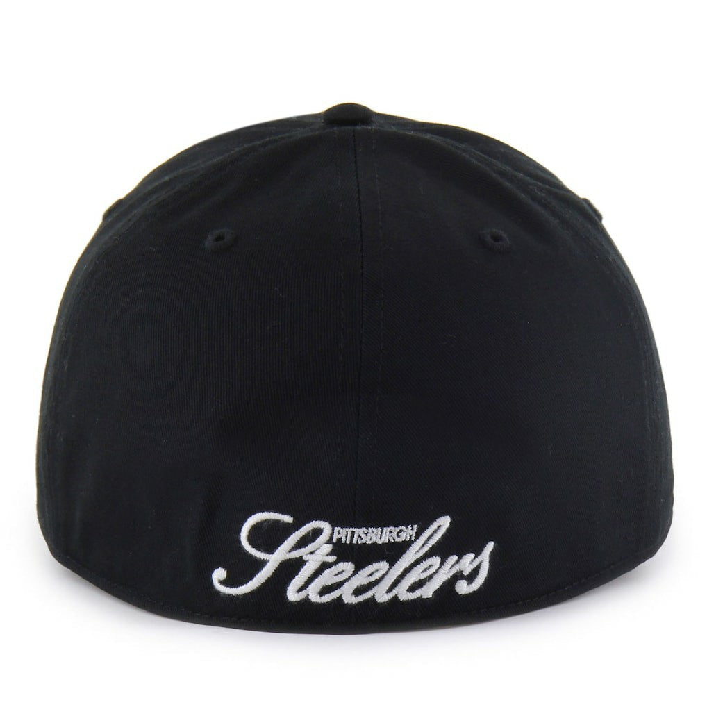 Pittsburgh Steelers '47 Foundational Franchise Fitted Hat - Black - 47 brand
