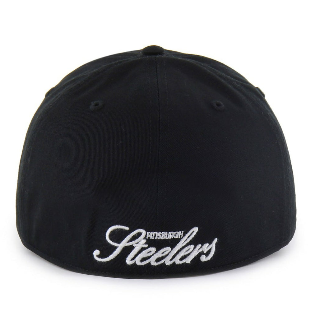 Pittsburgh Steelers '47 Foundational Franchise Fitted Hat - Black - 47 brand
