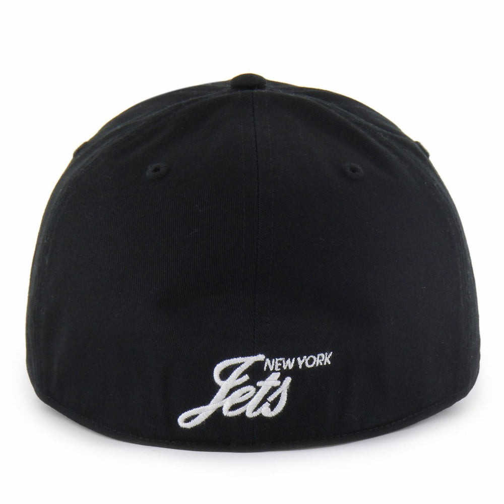 New York Jets '47 Foundational Franchise Fitted Hat - Black - 47 brand