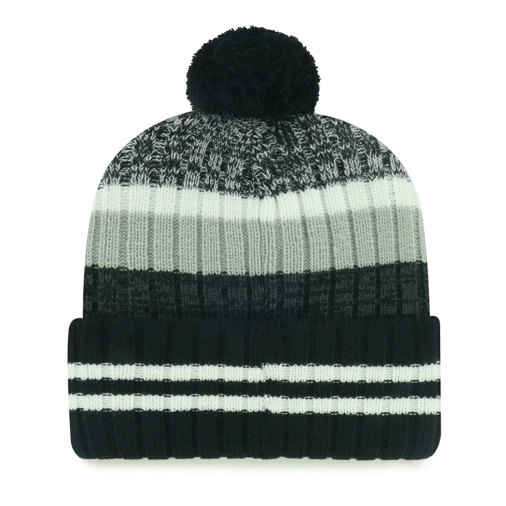 Las Vegas Raiders '47 Quiver Cuffed Knit Hat with Pom - 47 brand