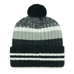 Las Vegas Raiders '47 Quiver Cuffed Knit Hat with Pom - 47 brand