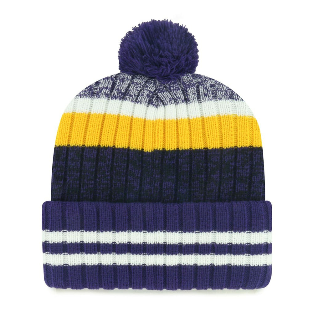 Minnesota Vikings '47 Quiver Cuffed Knit Hat with Pom - 47 brand